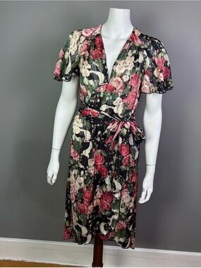Anna Sui floral dress size 2